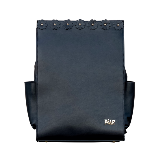 The Commuter BackPack - Black Rossete - PóAR® Wear