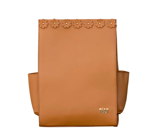 The Commuter BackPack - Brown Rossete - PóAR® Wear